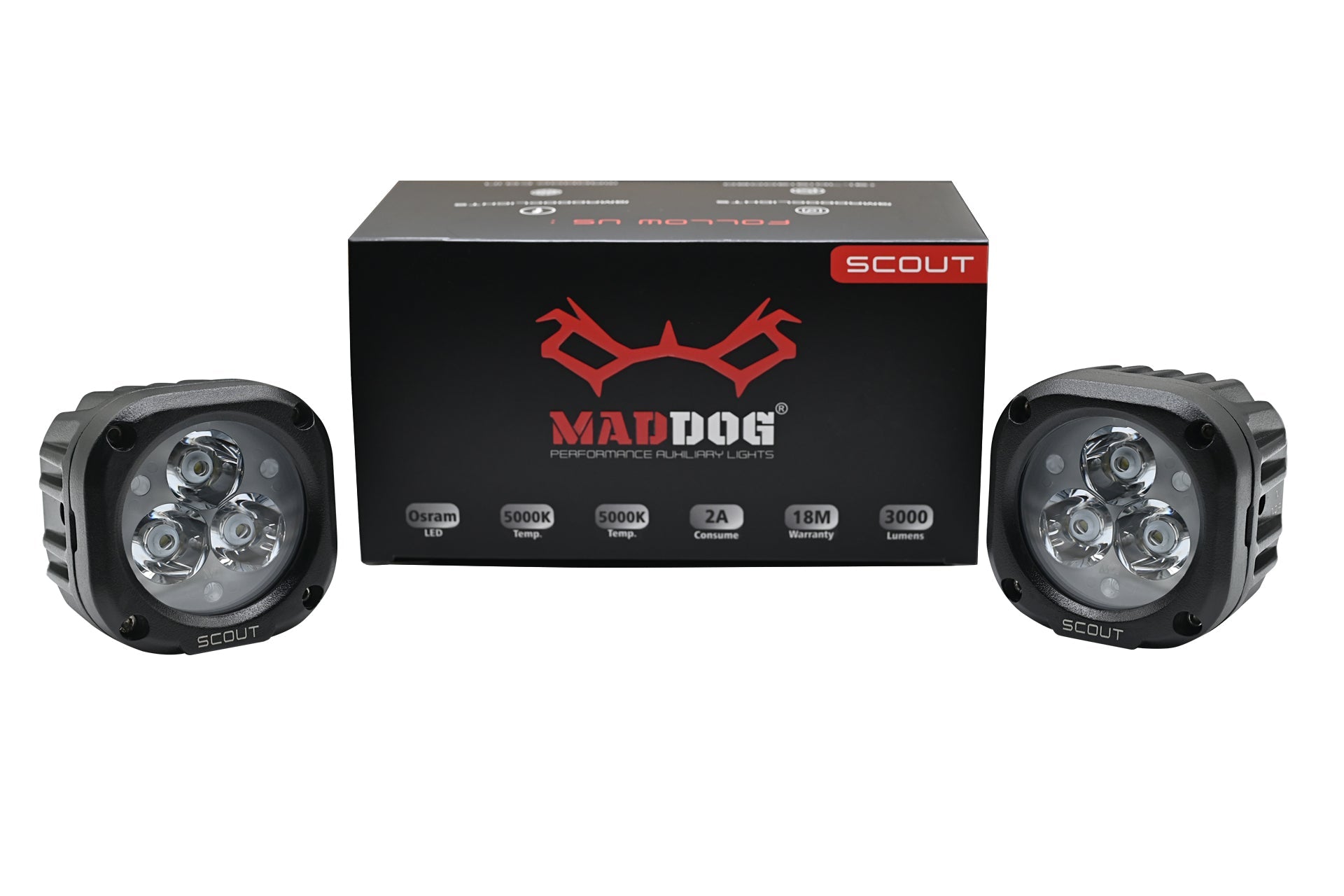 Maddog Scout Auxiliary Lights