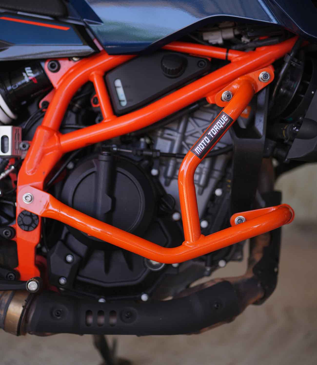 Beetle Crash Guard (Orange) For KTM Duke 250/390 Gen-3