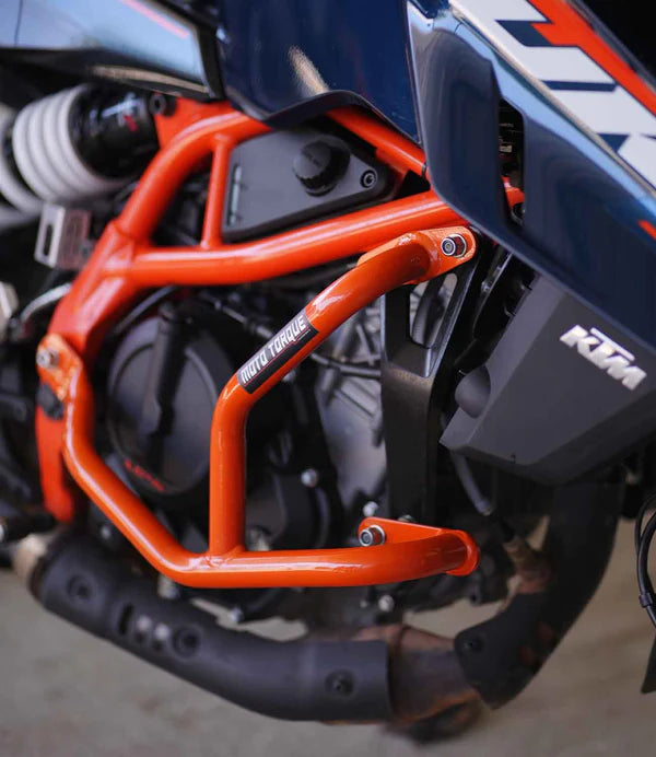 Beetle Crash Guard (Orange) For KTM Duke 250/390 Gen-3