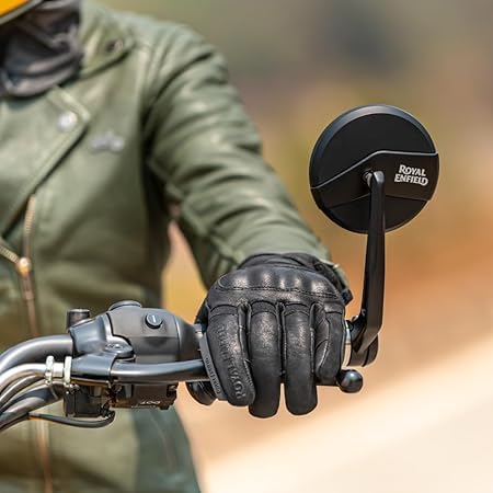 Royal Enfield Bar End Mirror Pair LHS & RHS