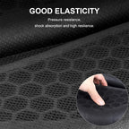 Motorcycle Honeycomb Gel Seat Cushion for Lumbar Support - Universal Fit