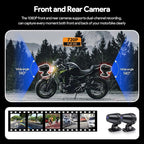 Motorbike GPS navigation CarPlay Portable Wireless Carplay & Android Auto Screen for Motorcycle TPMS 5 Inch Motorcycle GPS Navigation Touch Screen