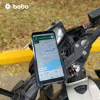 BOBO BM4 PRO Jaw-Grip Bike Phone Holder with Vibration Controller Motorcycle Mobile Mount - Image 5