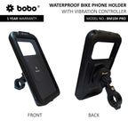 BOBO BM10H PRO Fully Waterproof Bike / Cycle Phone Holder with Vibration Controller Motorcycle Mobile Mount - Image 3