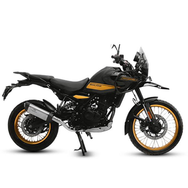 Red rooster performance Vertex Pro exhaust for Himalayan 450 - Polish