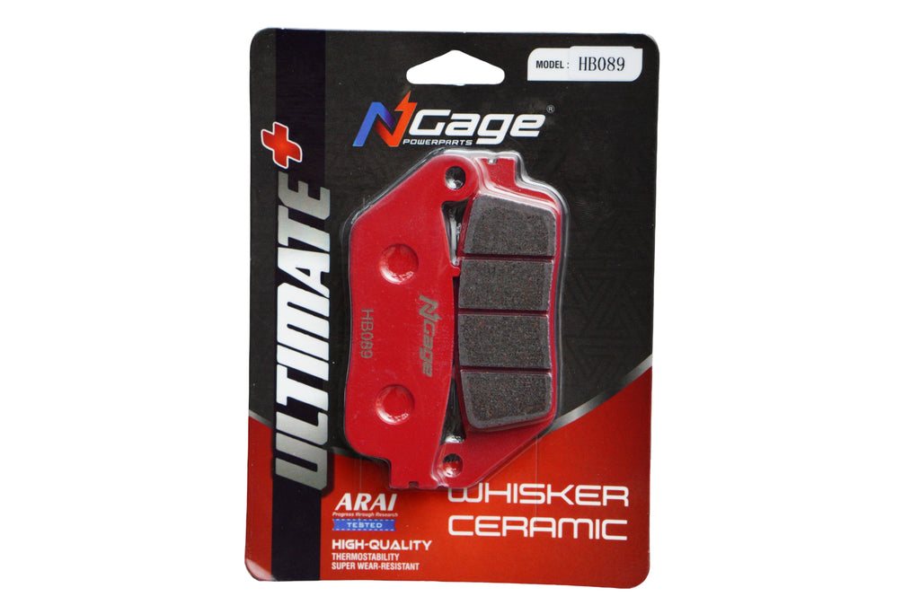 Ngage Whisker Ceramic Brake Pad (Front) For Honda CB Hness / CB350 / 350 RS  – HB 089