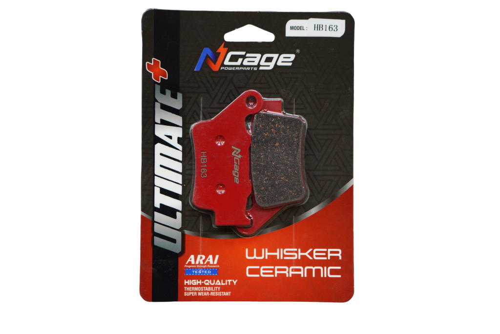 Ngage Whisker Ceramic Brake Pad (Rear) For Dominar 400/ 250 / Pulsar 200NS – HB 163