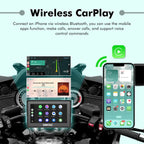 Simtac motorcycle GPS CarPlay & Android Auto system Without TPMS – M2 1 year warranty