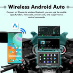 Simtac motorcycle GPS CarPlay & Android Auto system Without TPMS – M2 1 year warranty