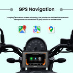 Simtac motorcycle GPS CarPlay & Android Auto system Without TPMS – M2 1 year warranty