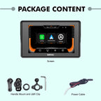 Simtac motorcycle GPS CarPlay & Android Auto system Without TPMS – M2 1 year warranty