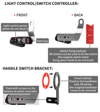 Motowolf Tank Gun Fog Lights - Image 14