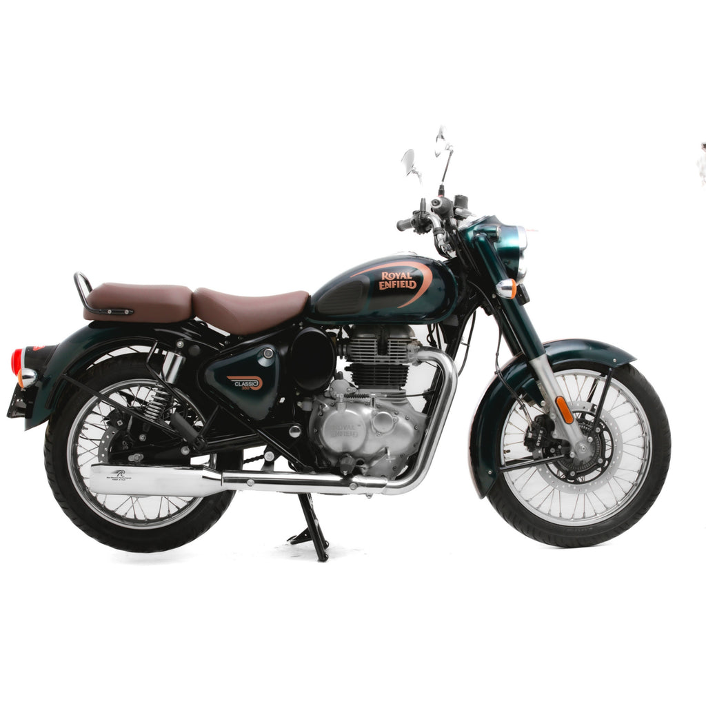 Red Rooster Polestar Pro Chrome Polish Exhaust Royal Enfield 350 Models