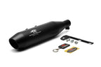 Red Rooster Rumbler Max Black Matte Performance Exhaust for Royal Enfield 350