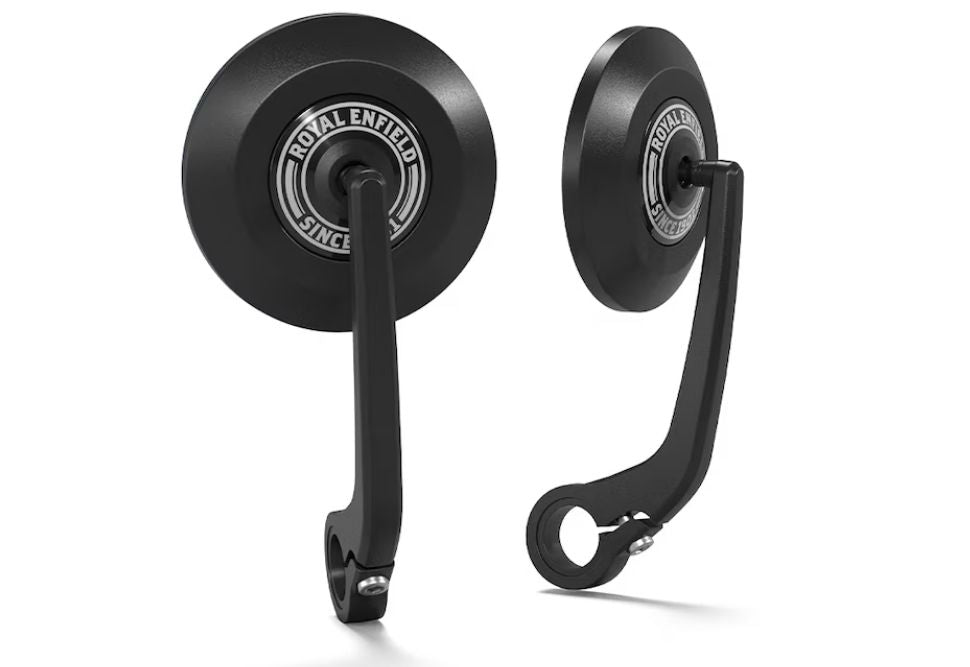 Handle Bar End Side Mirror ( New Edition ) For Royal Enfield
