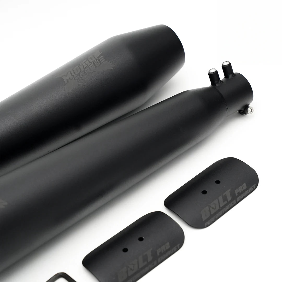 BOLT PRO BLACK EXHAUST FOR INTERCEPTOR 650