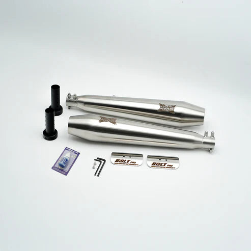 BOLT PRO - Interceptor 650 / GT 650 Performance Exhaust (MATTE)