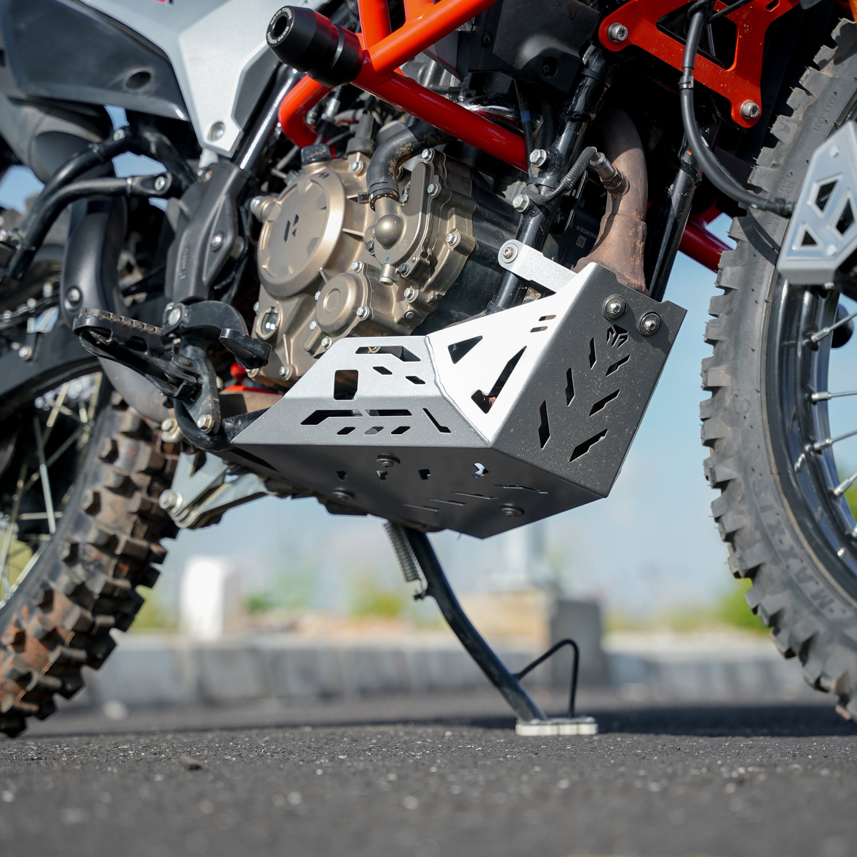 ENGINE GUARD SILVER FOR XPULSE 210