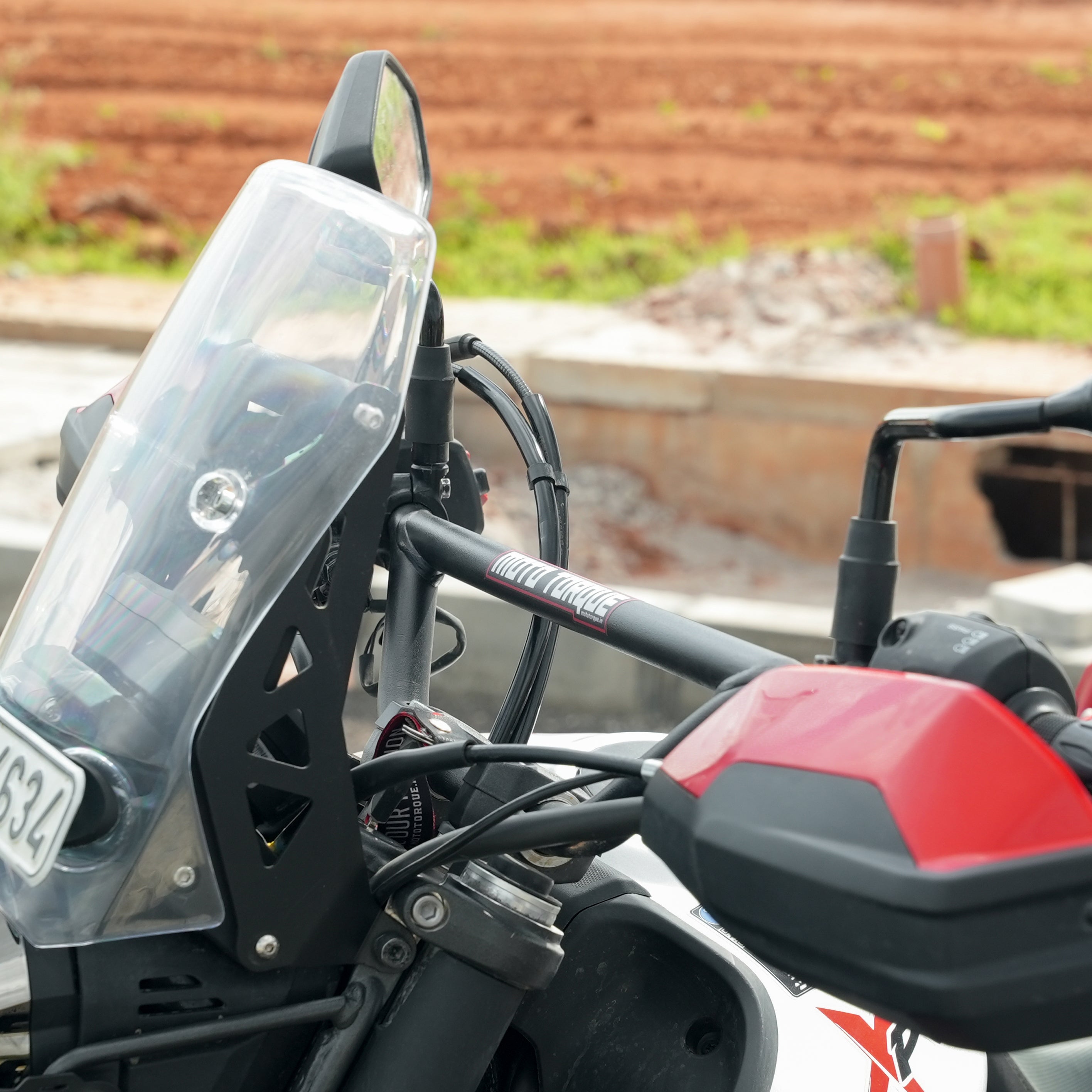 MOTO TORQUE HANDLE BAR INCLUDING CLUTCH CABLE  FOR XPULSE 210