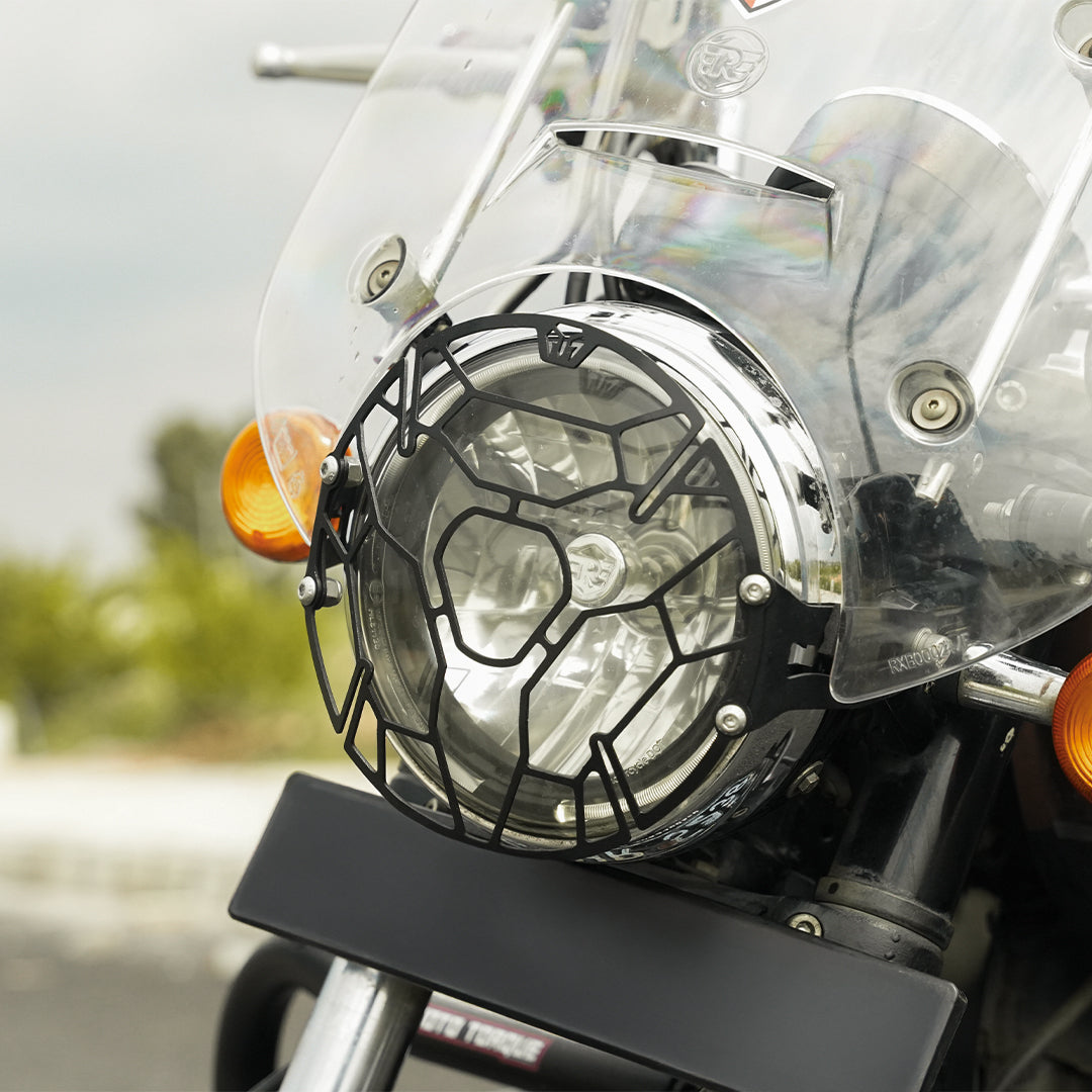 MOTO TORQUE HEAD LIGHT GUARD FOR  METEOR 350