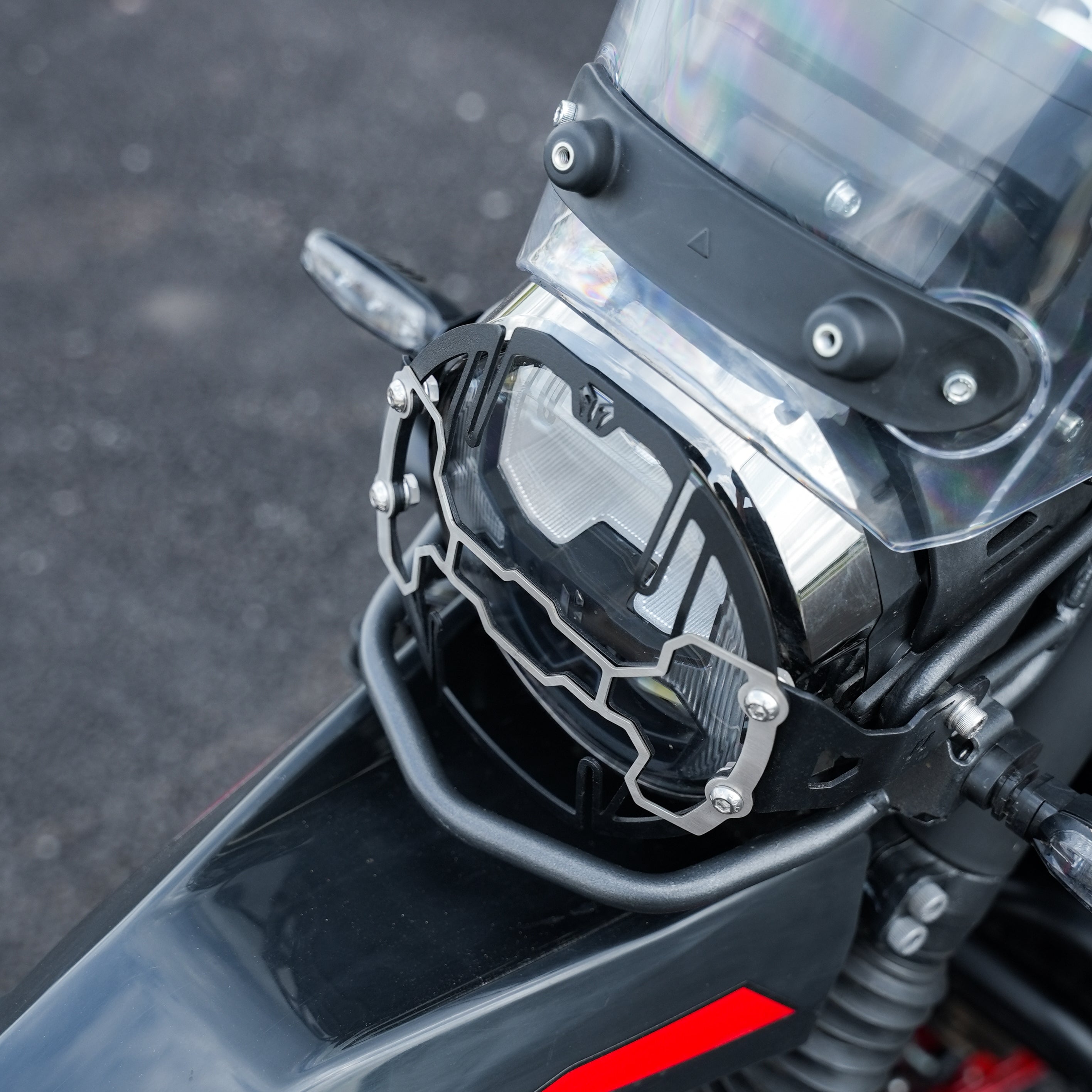 MOTO TORQUE HEADLIGHT GUARD MS & SS COMBINATION FOR XPULSE 210