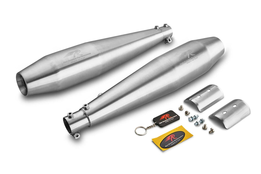 Red rooster performance exhaust for GT650 Stellar