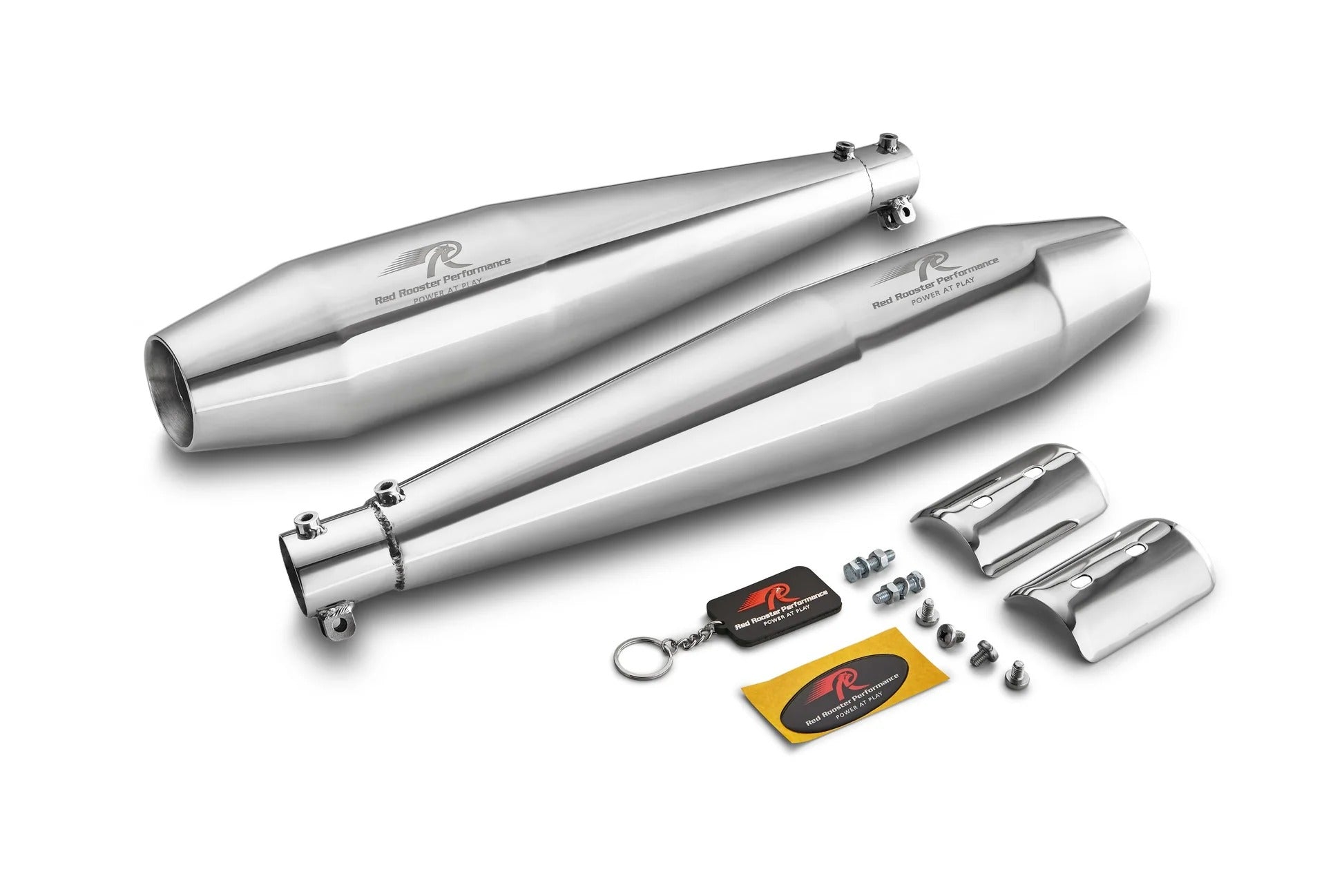 Red rooster performance exhaust for GT650 Stellar