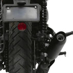Red Rooster Rumbler Max Black Matte Performance Exhaust for Royal Enfield HUNTER 350/ METEOR 350/ REBORN 350