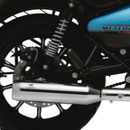 Red Rooster Polestar Pro Chrome Polish Exhaust Royal Enfield METEOR 350/ REBORN 350