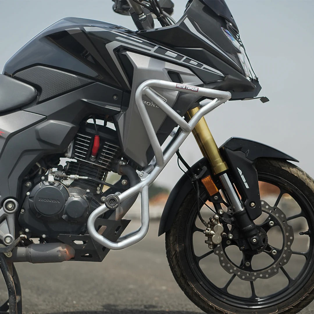 MOTO TORQUE CRASH GUARD (SILVER) FOR HONDA CB 200X