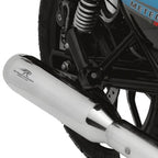 Red Rooster Polestar Pro Chrome Polish Exhaust Royal Enfield METEOR 350/ REBORN 350