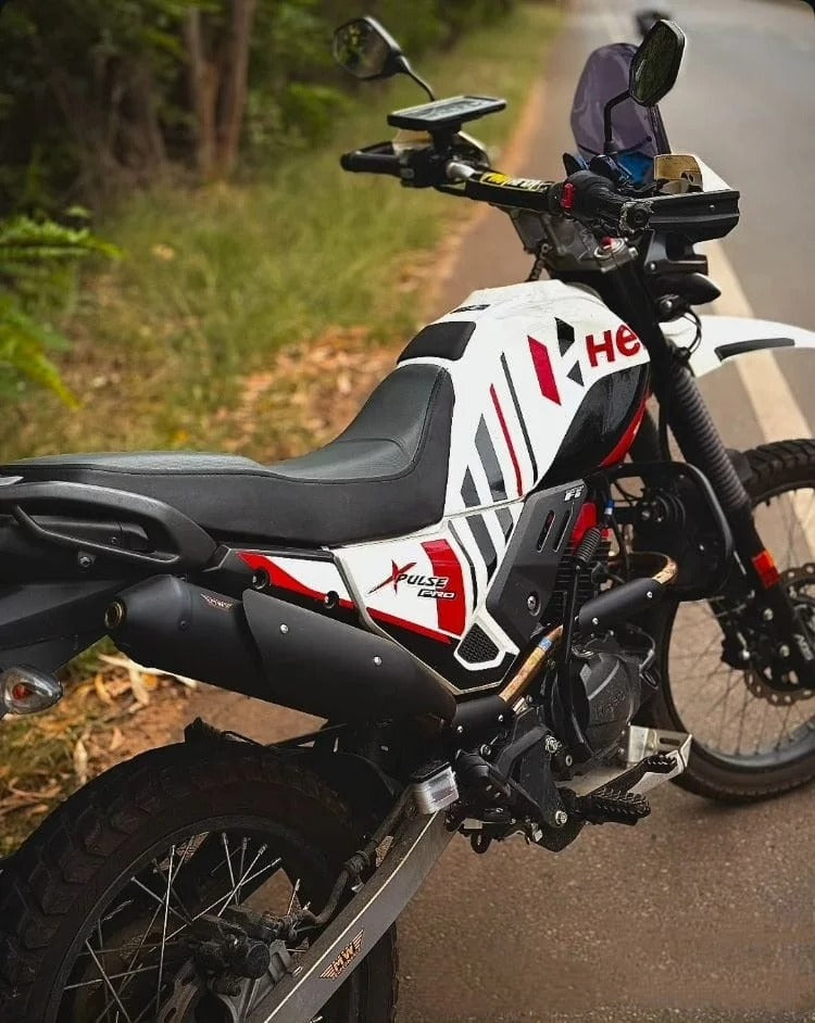 Thrasher - Performance Exhaust for Hero Xpulse 200 (BLACK)
