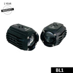 Bobo BL1 Premium Auxiliary Lights – 6000 Lumens, 60W LED with Strobe Wiring Harness