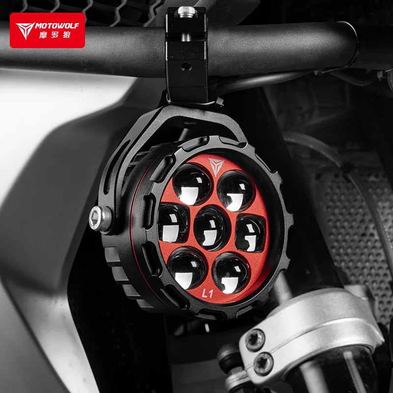 Motowolf Tank Gun Fog Lights - Image 12