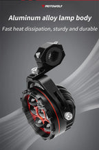 Motowolf Tank Gun Fog Lights - Image 13