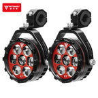 Motowolf Tank Gun Fog Lights - Image 3