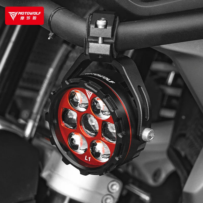 Motowolf Tank Gun Fog Lights - Image 4