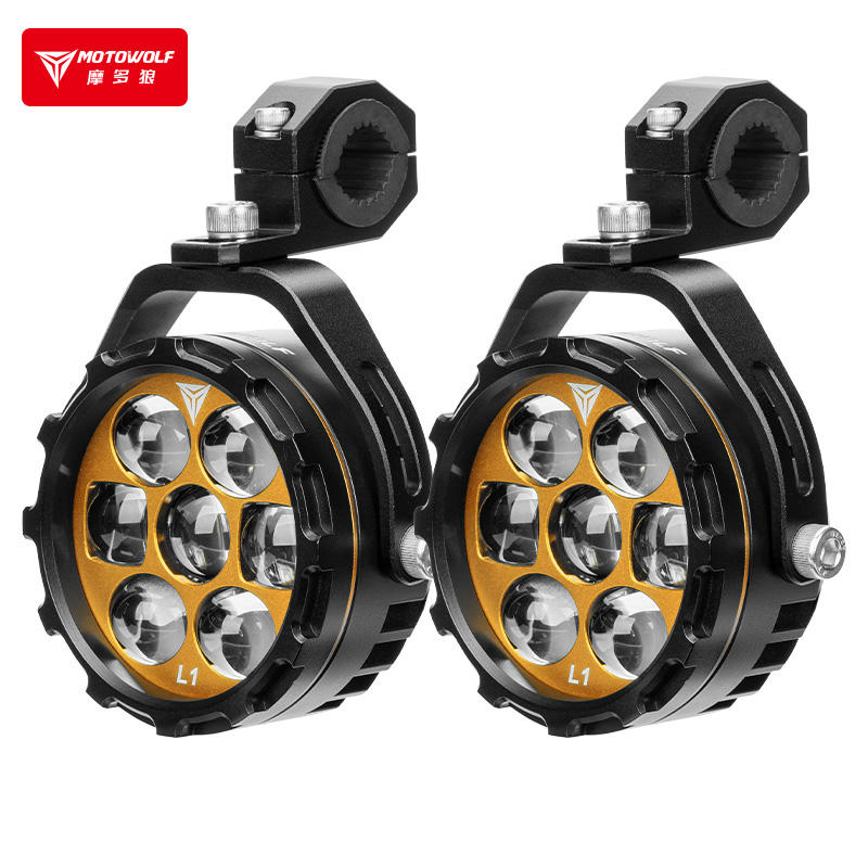 Motowolf Tank Gun Fog Lights - Image 9