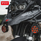 Motowolf Tank Gun Fog Lights - Image 5