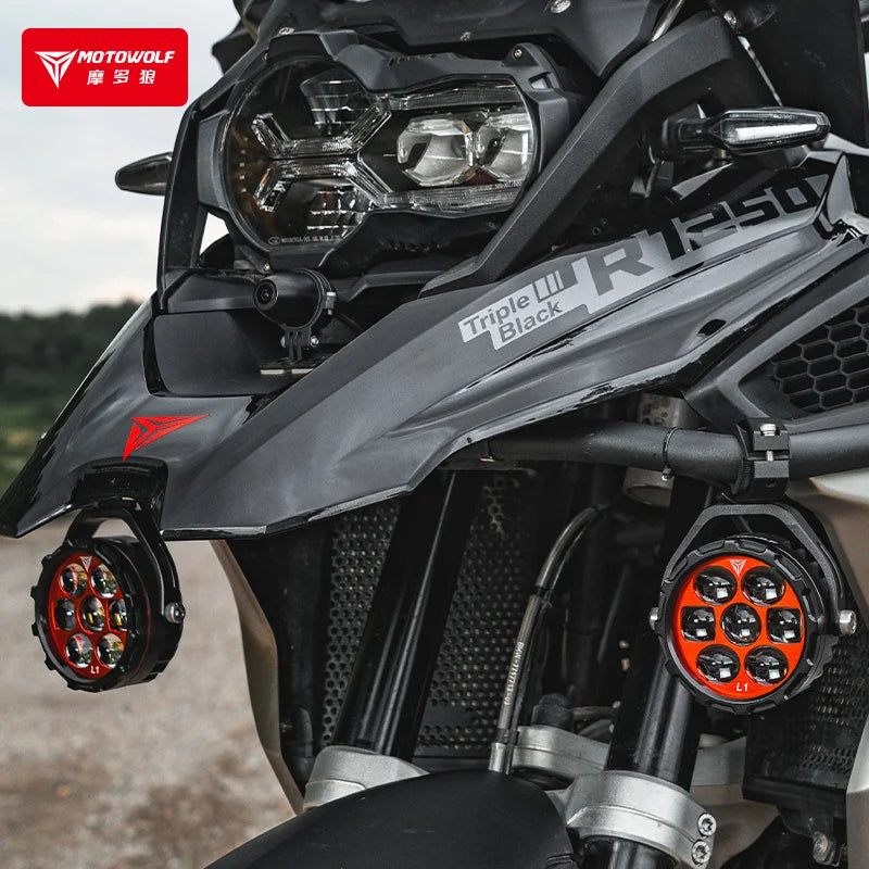 Motowolf Tank Gun Fog Lights - Image 5