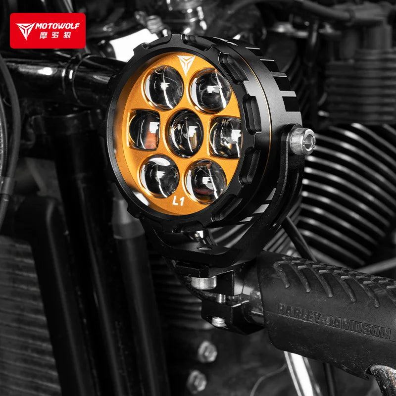 Motowolf Tank Gun Fog Lights - Image 10