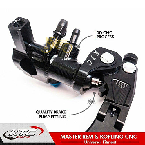 KTC HYDRALIC LEVERS AND CNC CLUTCH LEVER FOR MOTORCYCLE (UNIVERSAL)
