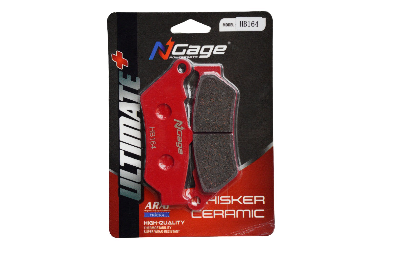 Ngage Whisker Ceramic Brake Pad (Front) For KTM 125, 250, 390 RC / DUKE / ADV  – HB 184