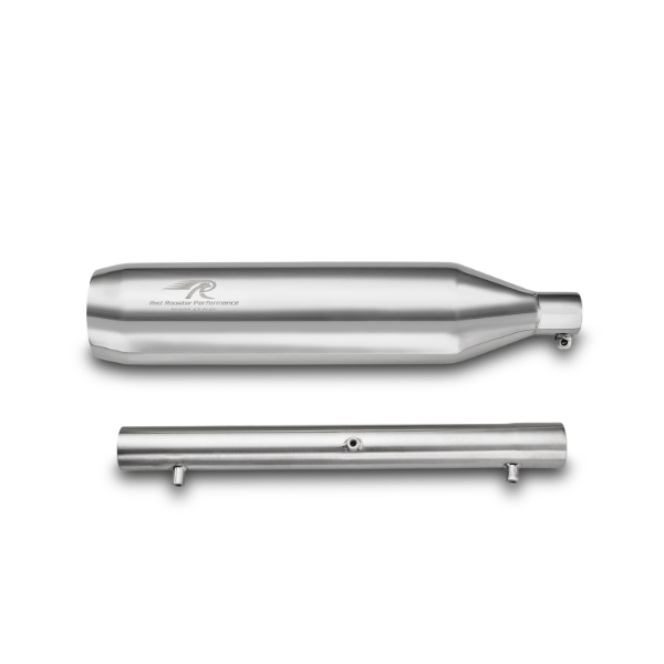 Red Rooster Polestar Pro Chrome Polish Exhaust Royal Enfield 350 Models