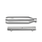 Red Rooster Polestar Pro Chrome Polish Exhaust: Royal Enfield Meteor, Classic 350