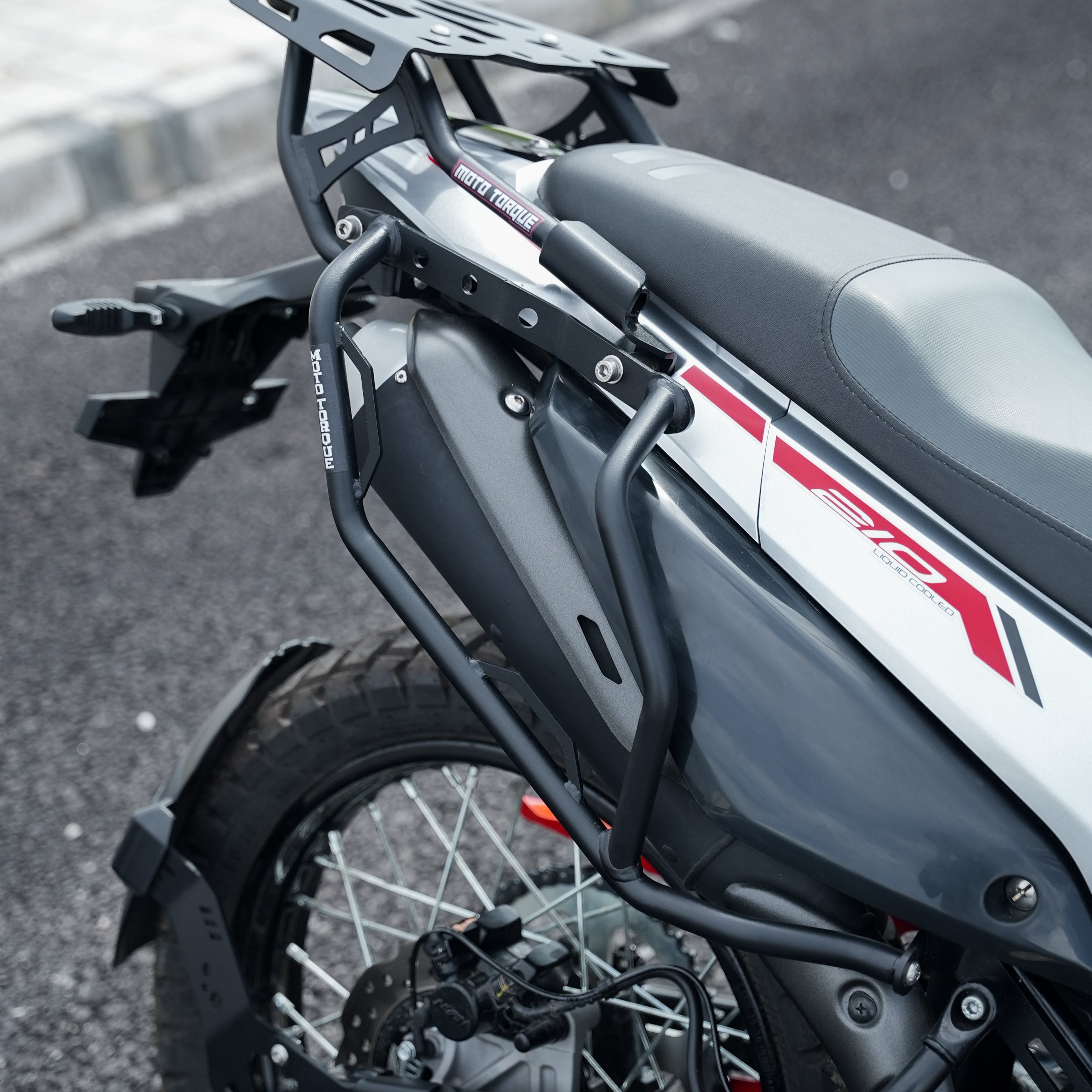 MOTO TORQUE SADDLE STAY (BLACK) FOR XPULSE 210