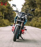 MOTO TORQUE ALPHA- Yamaha MT-15 Crash Guard v2.0 (RED)